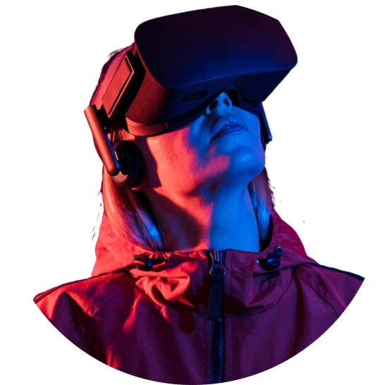 Person with VR Headset
